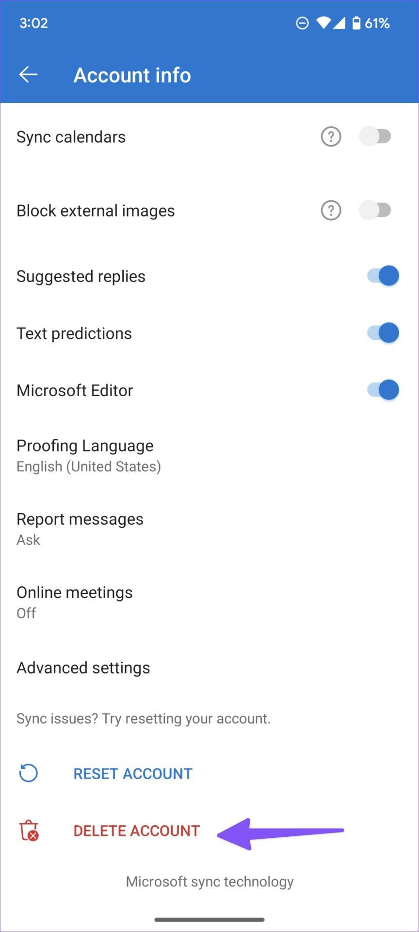 9 najlepszych sposobów na naprawienie braku odbierania wiadomości e-mail w programie Microsoft Outlook na Androidzie