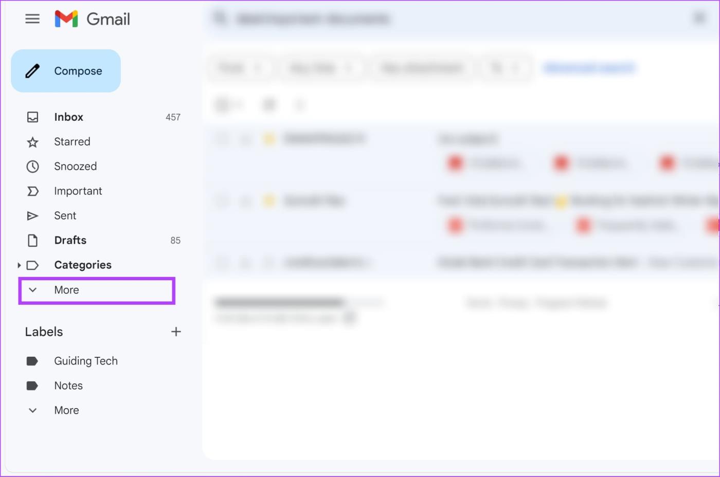 วิธีลบโฟลเดอร์หรือป้ายกำกับใน Gmail