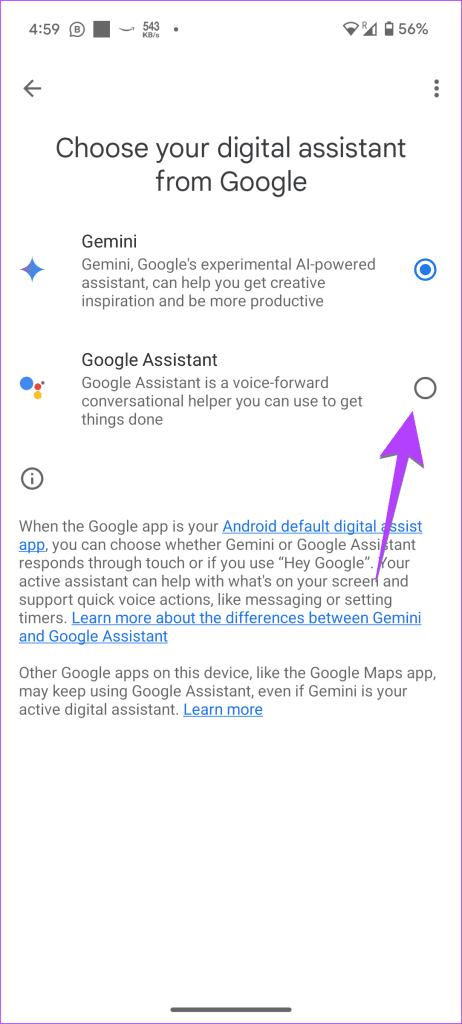 4 formas de volver al Asistente de Google desde Gemini