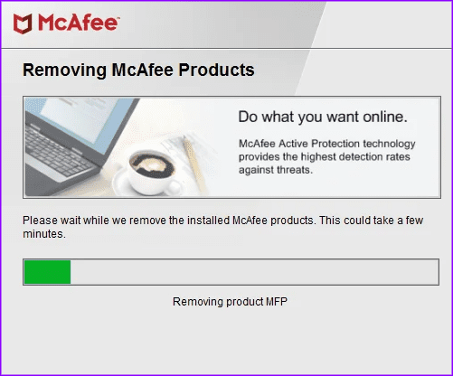 Comment désinstaller complètement McAfee sous Windows