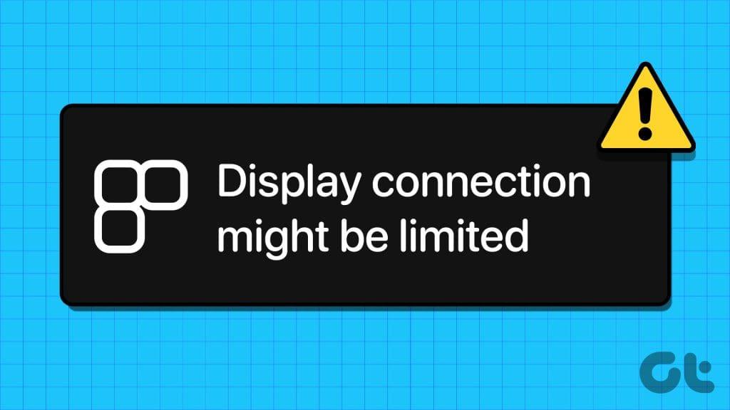 Les 8 principaux correctifs pour la connexion d'affichage peuvent être une erreur limitée sous Windows