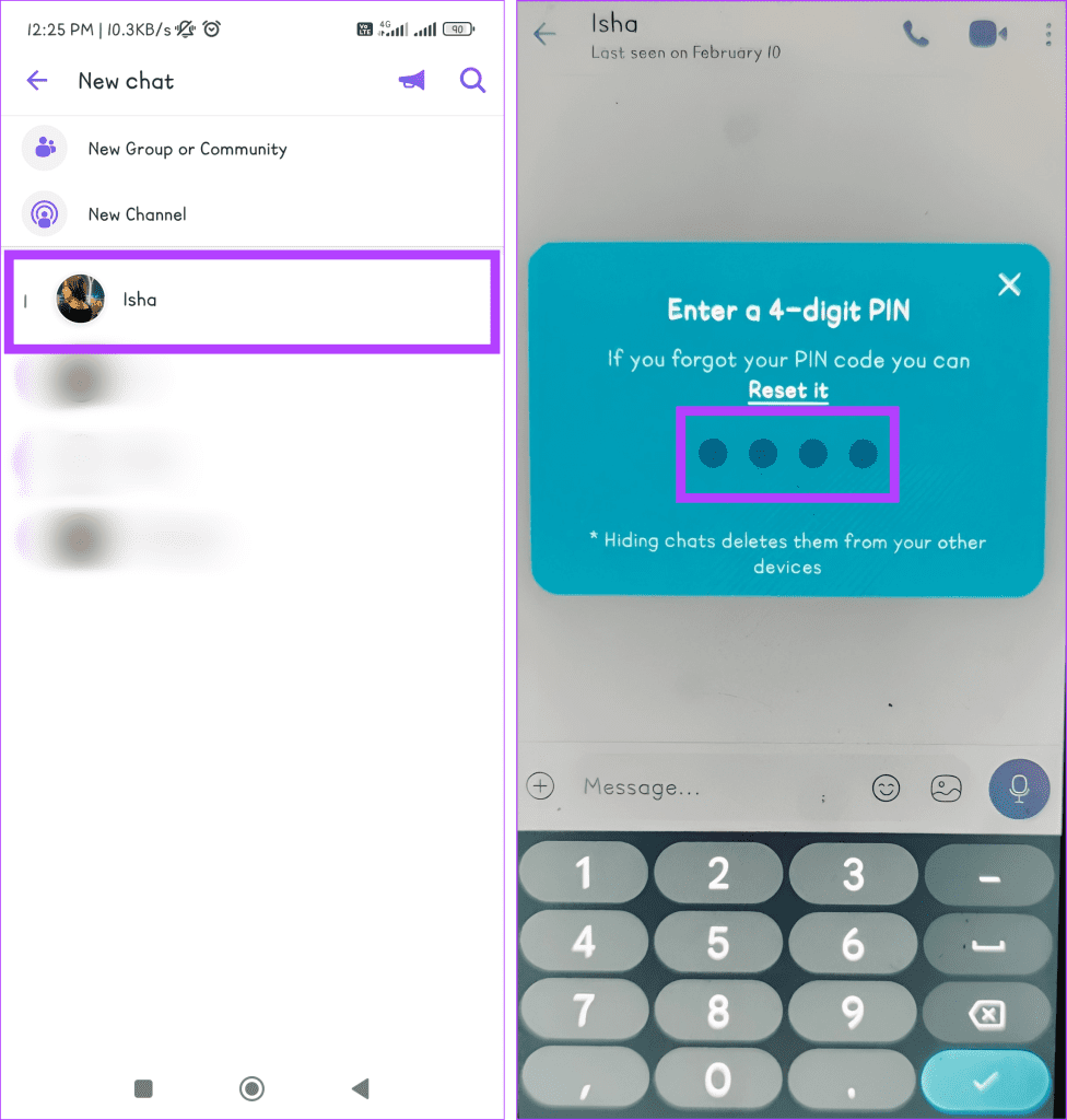 モバイルで Viber チャットを非表示および再表示する方法