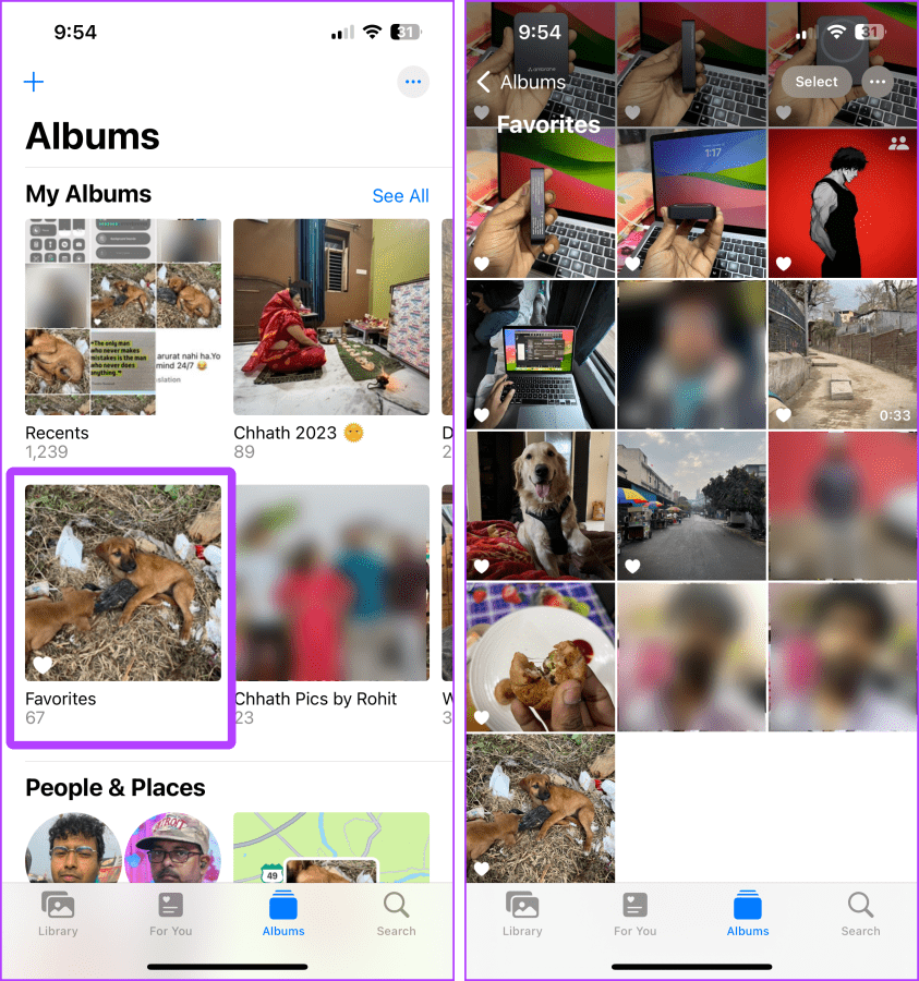 9 formas de organizar fotos en iPhone