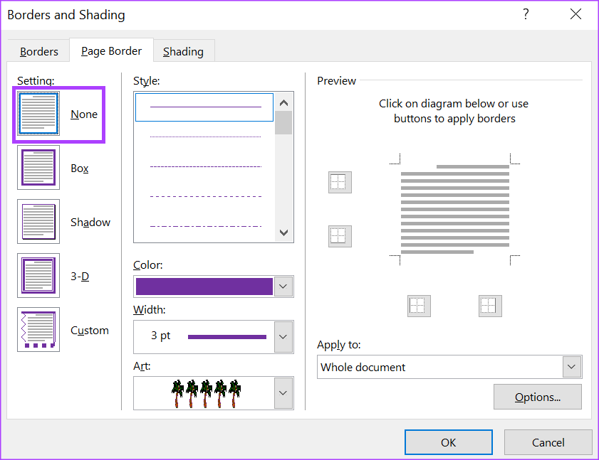 วิธีแทรกและแก้ไขเส้นขอบหน้าใน Microsoft Word