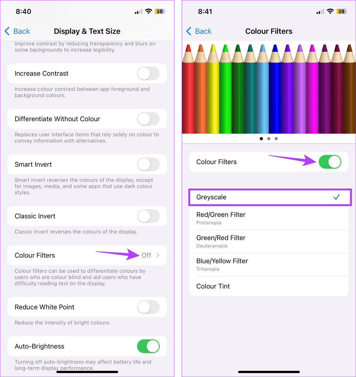 6 formas sencillas de activar la escala de grises en iPhone y iPad