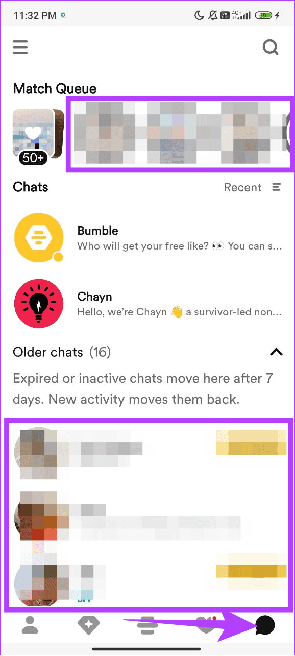 Como redefinir o Bumble: curtidas, deslizamentos e conta