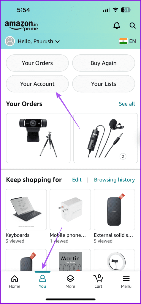 So entfernen Sie das Kindle-Gerät von Ihrem Amazon-Konto