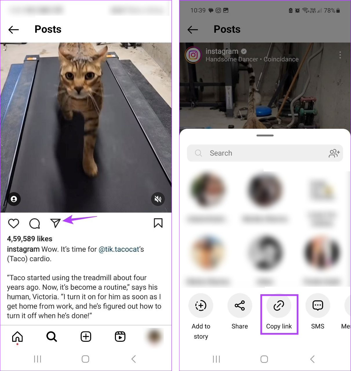 4 semplici modi per copiare testo da un post di Instagram