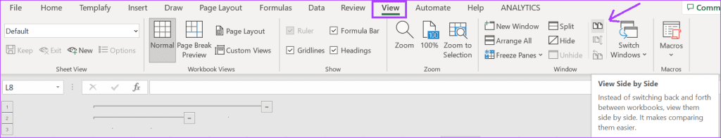 So zeigen Sie mehrere Arbeitsblätter nebeneinander in Excel an