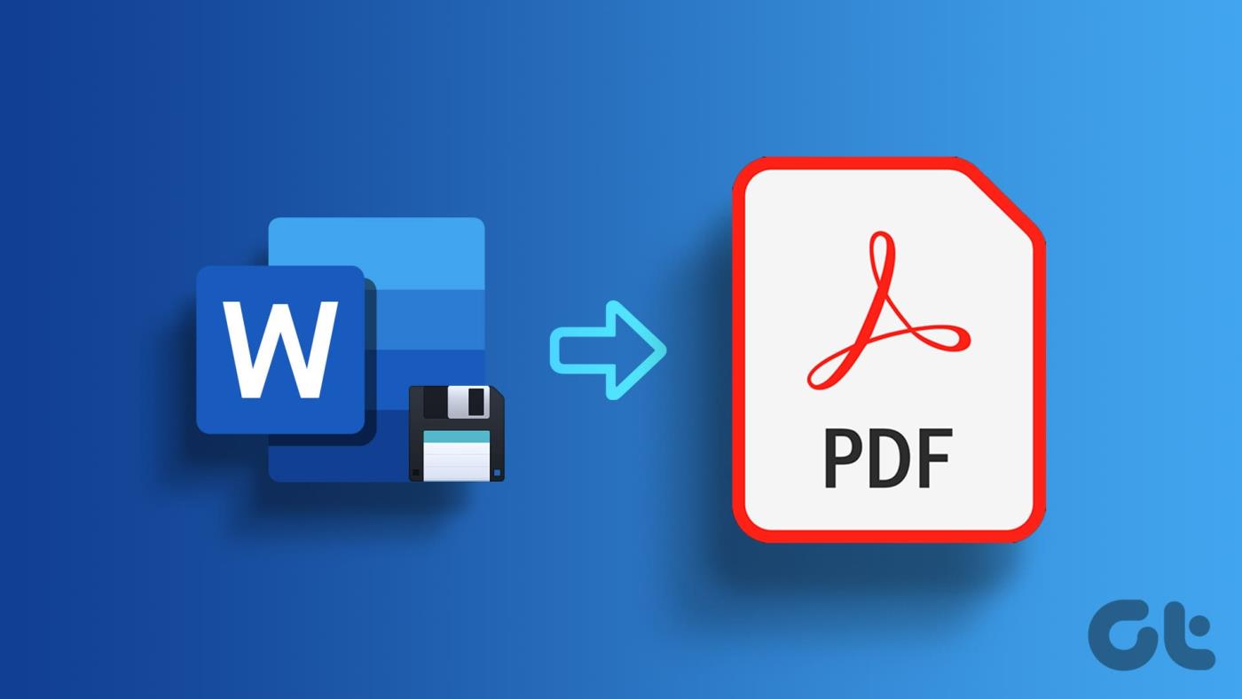 Een Word-document opslaan als PDF op Windows en Mac