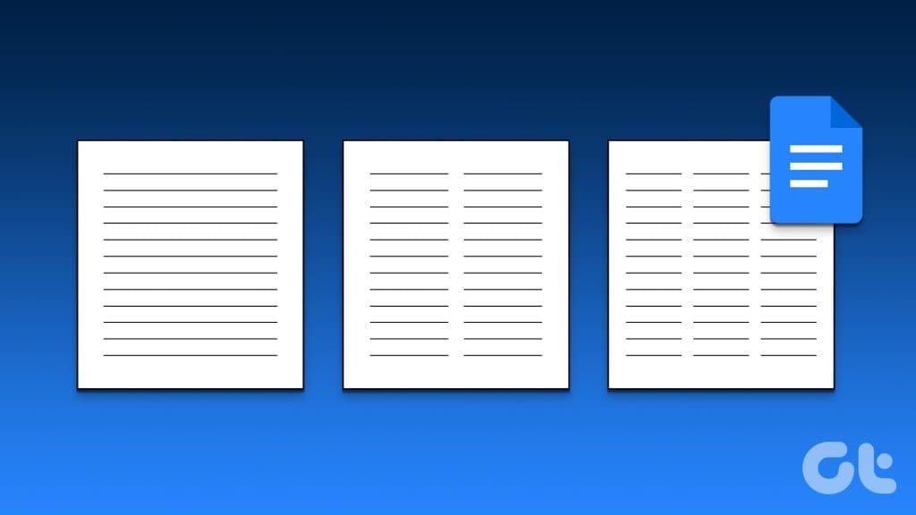 Hoe u tekstkolommen kunt maken en bewerken in Google Documenten