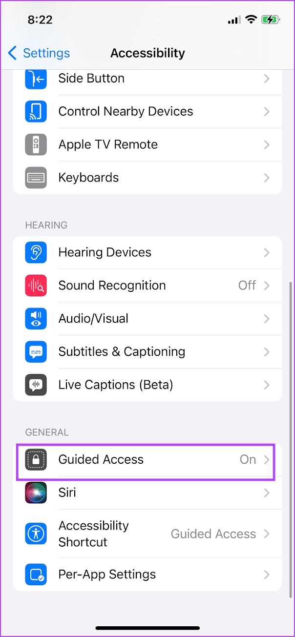 Cómo utilizar el acceso guiado en iPhone y iPad