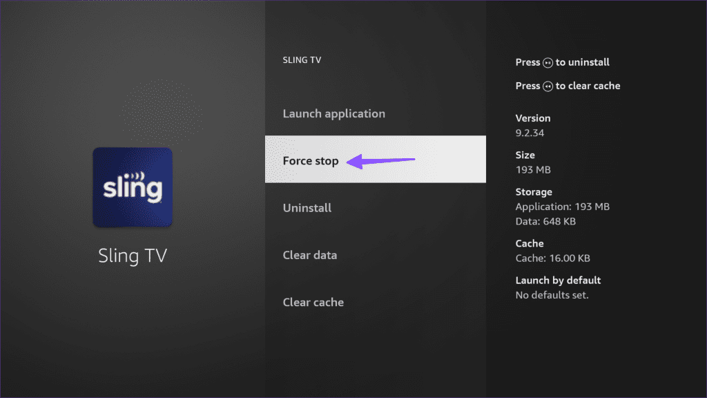 Las 10 mejores formas de arreglar Sling TV que no funciona en Fire TV Stick