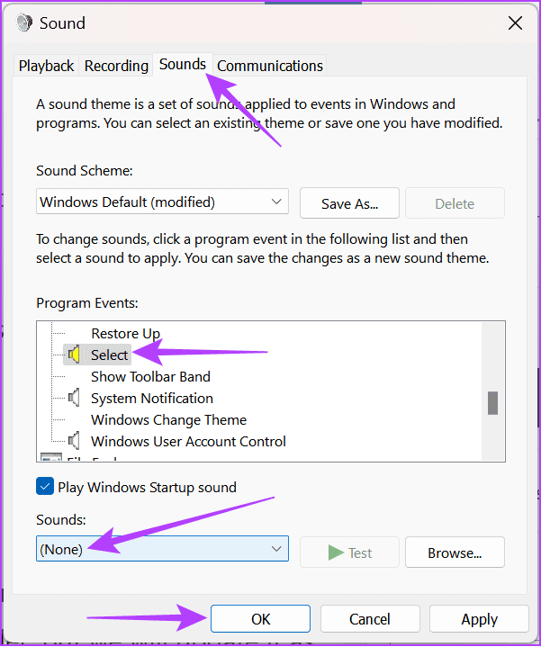 كيفية تمكين أو تعطيل صوت النقر بالماوس في نظامي التشغيل Windows 10 و11