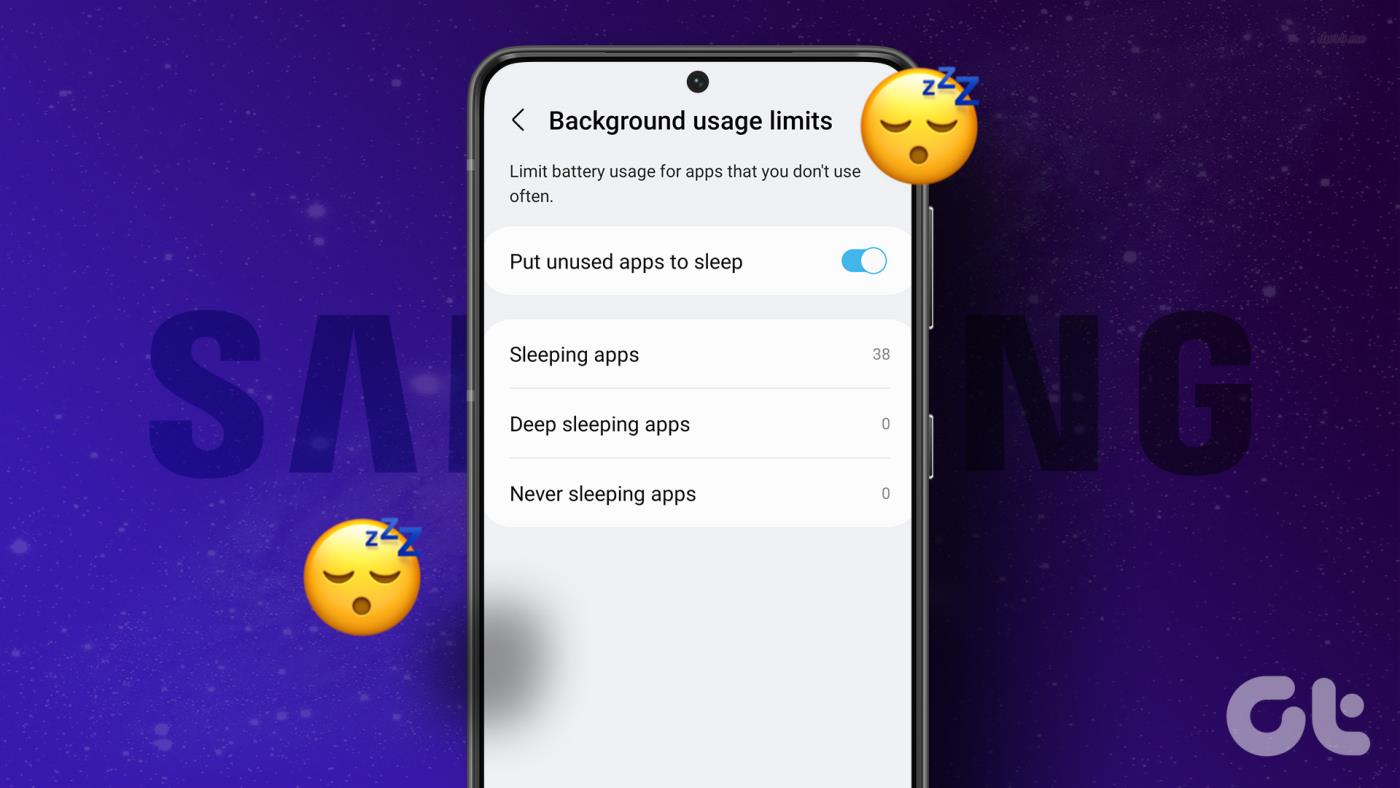 Cómo administrar aplicaciones para dormir en un teléfono Samsung Galaxy