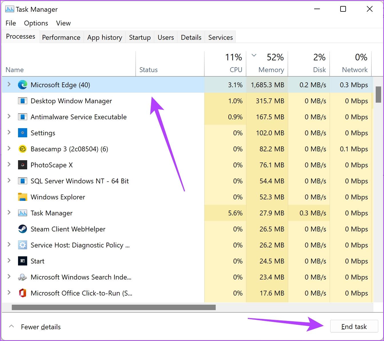 Come risolvere il codice di errore di Google Chrome: memoria insufficiente su Windows