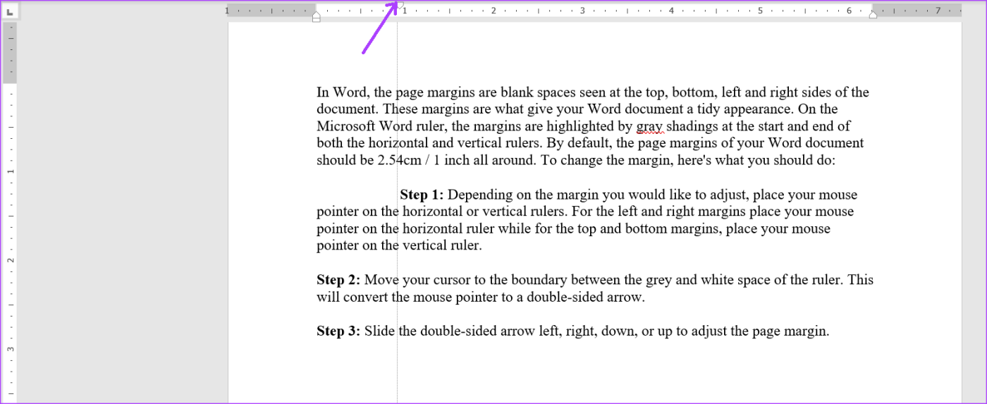 Microsoft Word에서 눈금자를 사용하는 방법