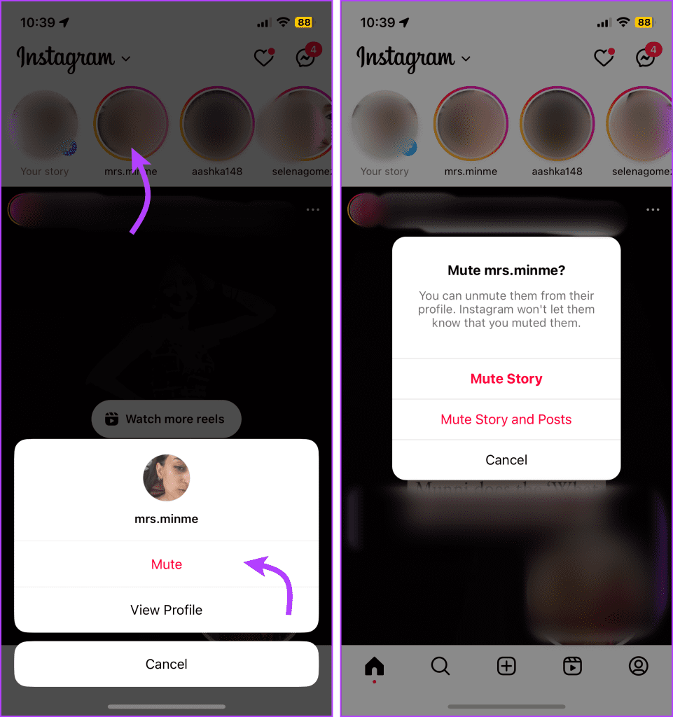 طرق متعددة لكتم صوت شخص ما على Instagram من iPhone وAndroid ومتصفح الويب