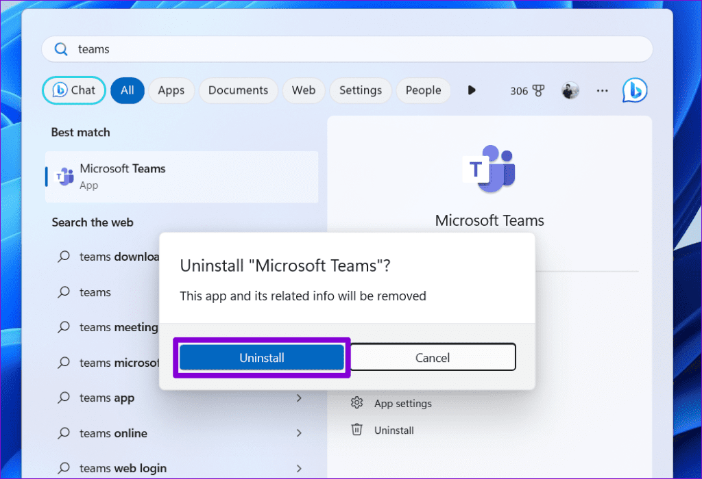 Windows 上の Microsoft Teams で問題エラーが発生した場合のトップ 7 の修正