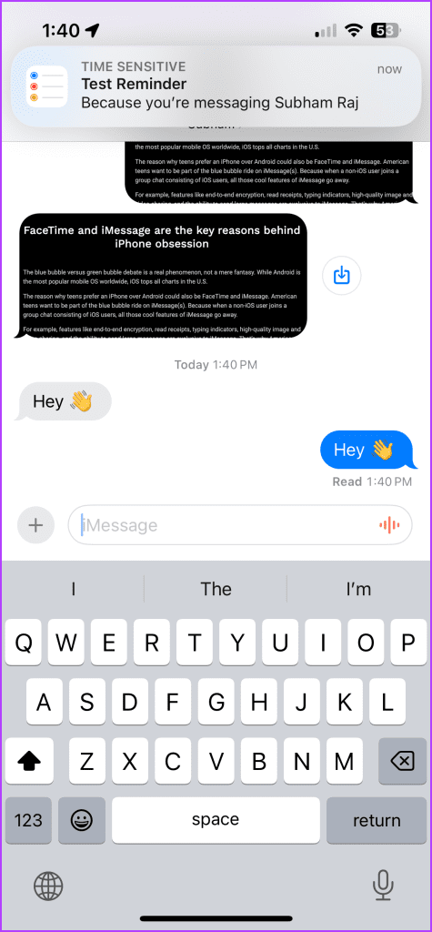 在 iMessage 上傳簡訊給自己的 3 種方法