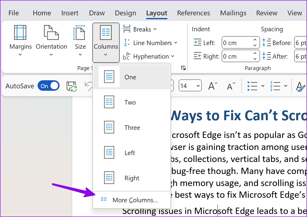 Jak tworzyć kolumny w programie Microsoft Word