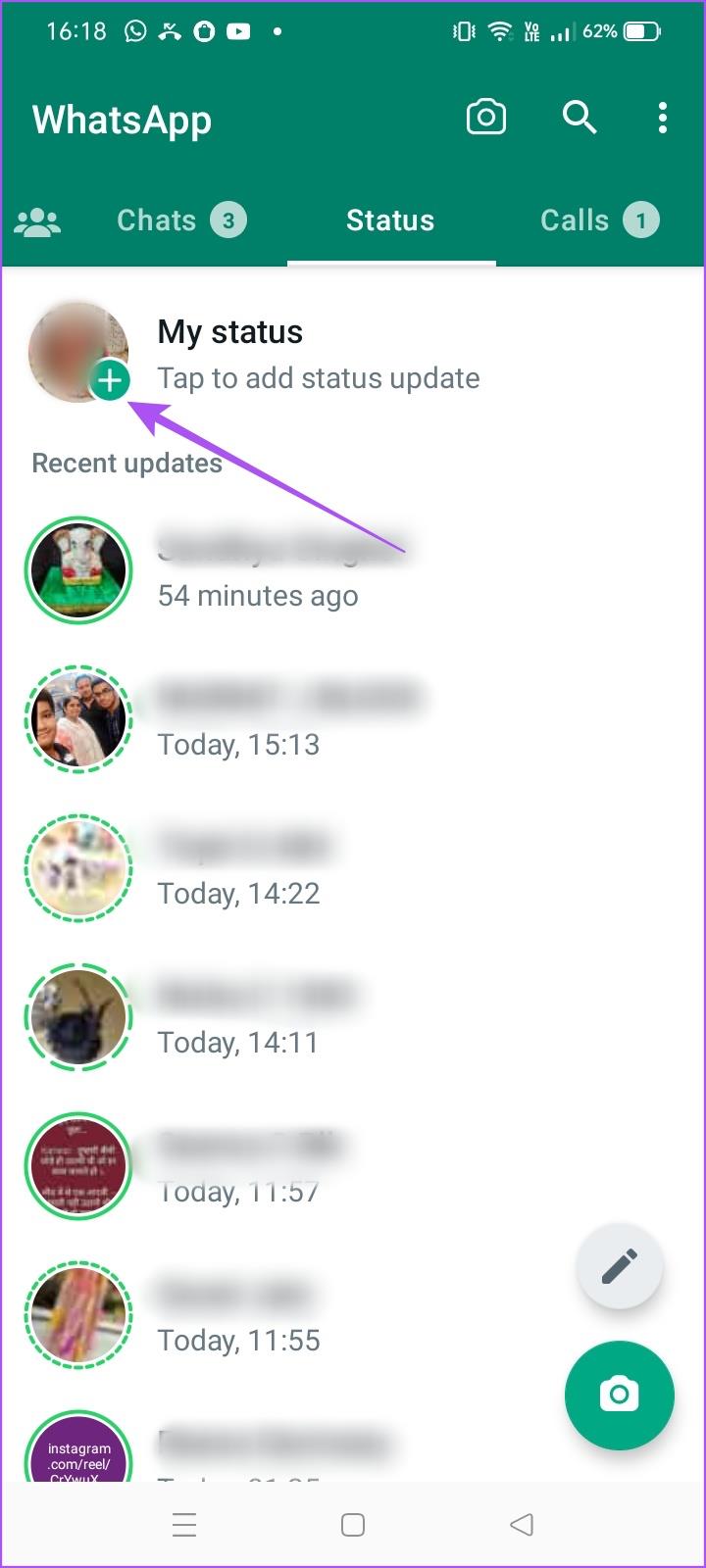 Come caricare video di stato di WhatsApp di più di 30 secondi