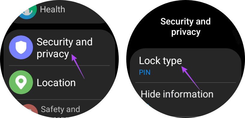 Hoe de beveiligingspincode van de Samsung Galaxy Watch te verwijderen