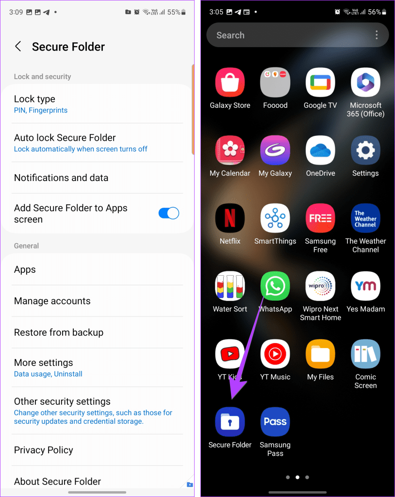 Come nascondere o mostrare le app sui telefoni Samsung Galaxy