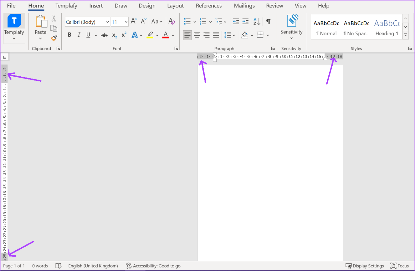 Como usar a régua no Microsoft Word