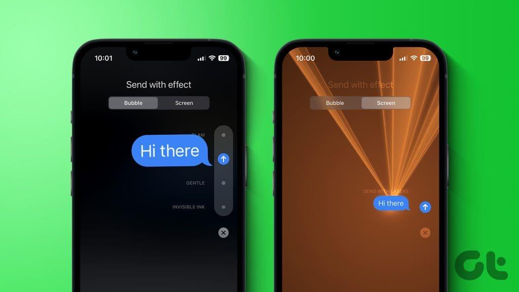 Los 9 mejores trucos de iMessage como Pew Pew para agregar efectos especiales en iPhone