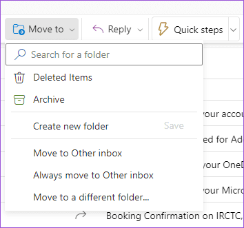 Cómo crear carpetas y mover correos electrónicos en Outlook en Mac y Windows