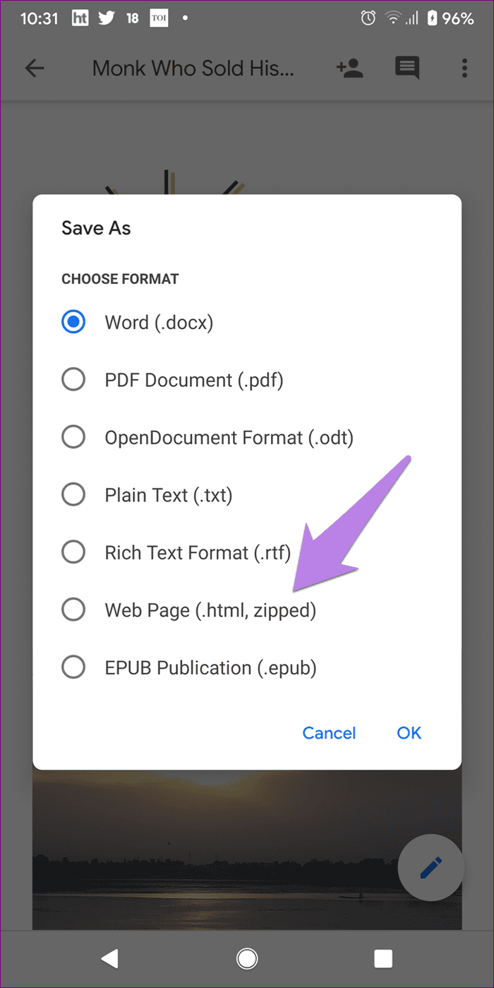 Comment télécharger et enregistrer des images de Google Docs sur téléphone et PC