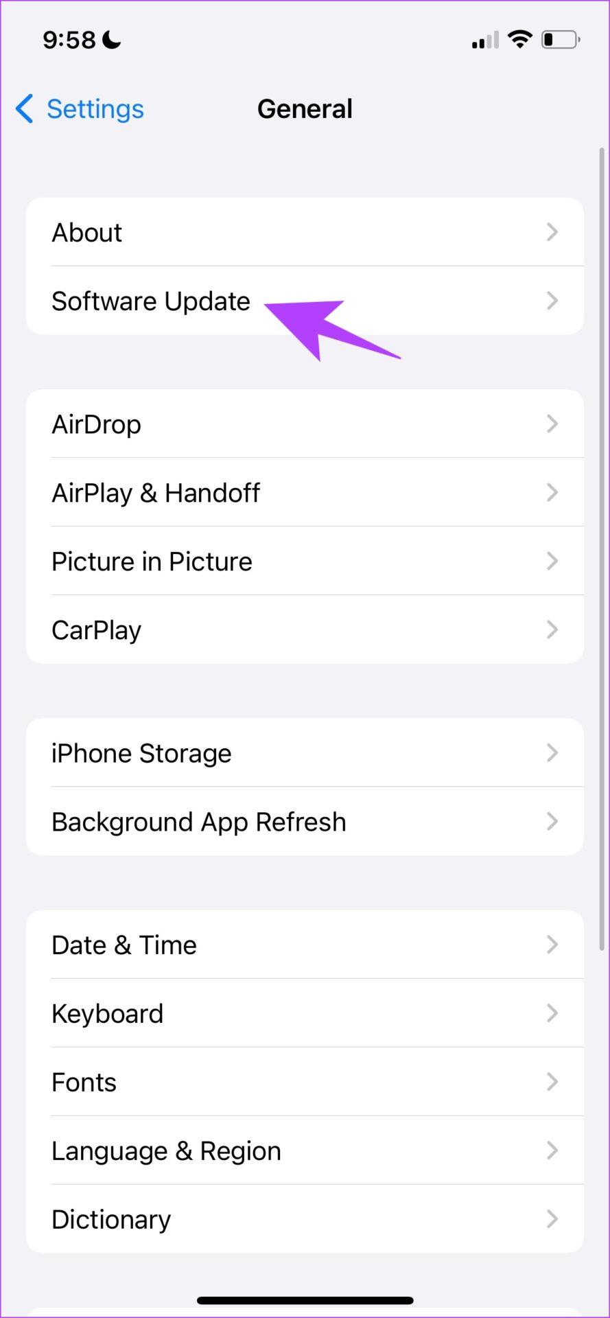 iOSが一晩で自動的に更新されないのを修正する5つの方法