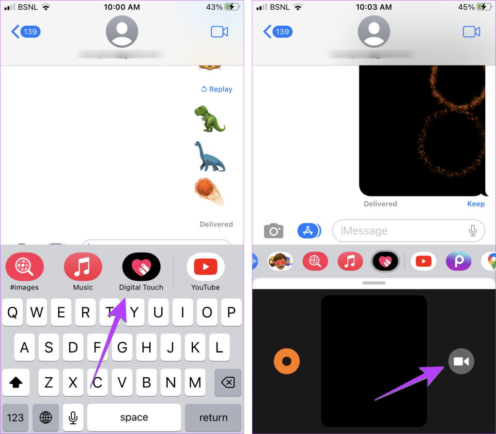 Los 9 mejores trucos de iMessage como Pew Pew para agregar efectos especiales en iPhone