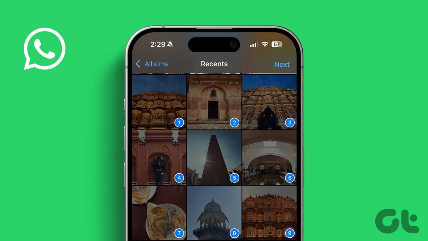 Comment envoyer plusieurs photos sur WhatsApp pour iPhone et Android