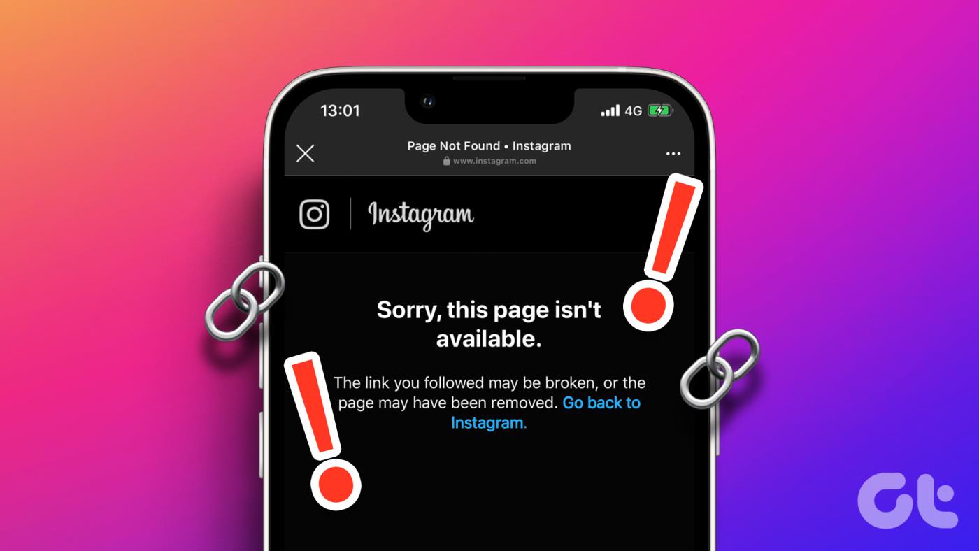 Top 7 manieren om Instagram-links te repareren die niet werken op Android en iPhone