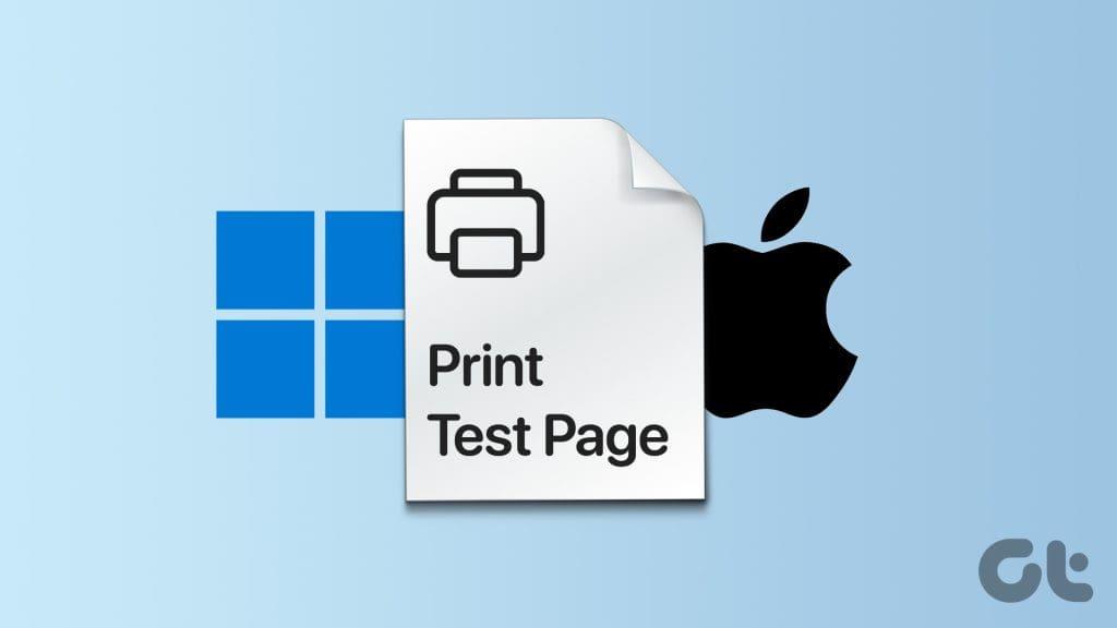วิธีพิมพ์หน้าทดสอบบน Windows และ Mac