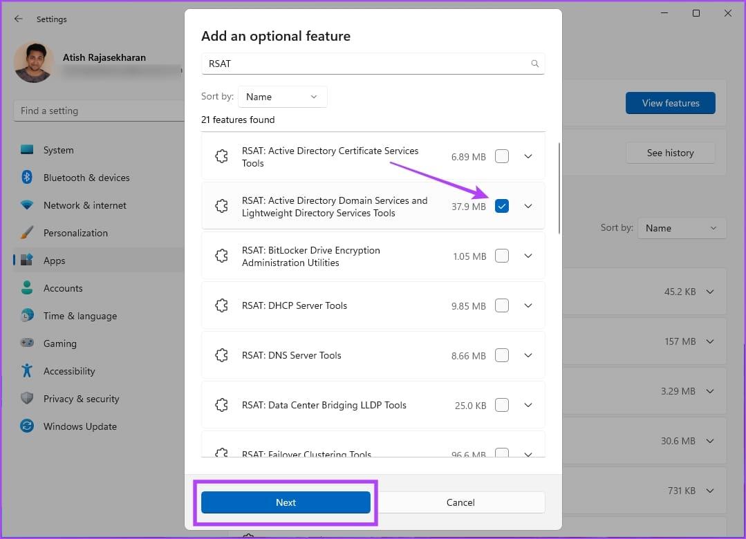 如何在 Windows 上安裝 Active Directory 使用者和計算機