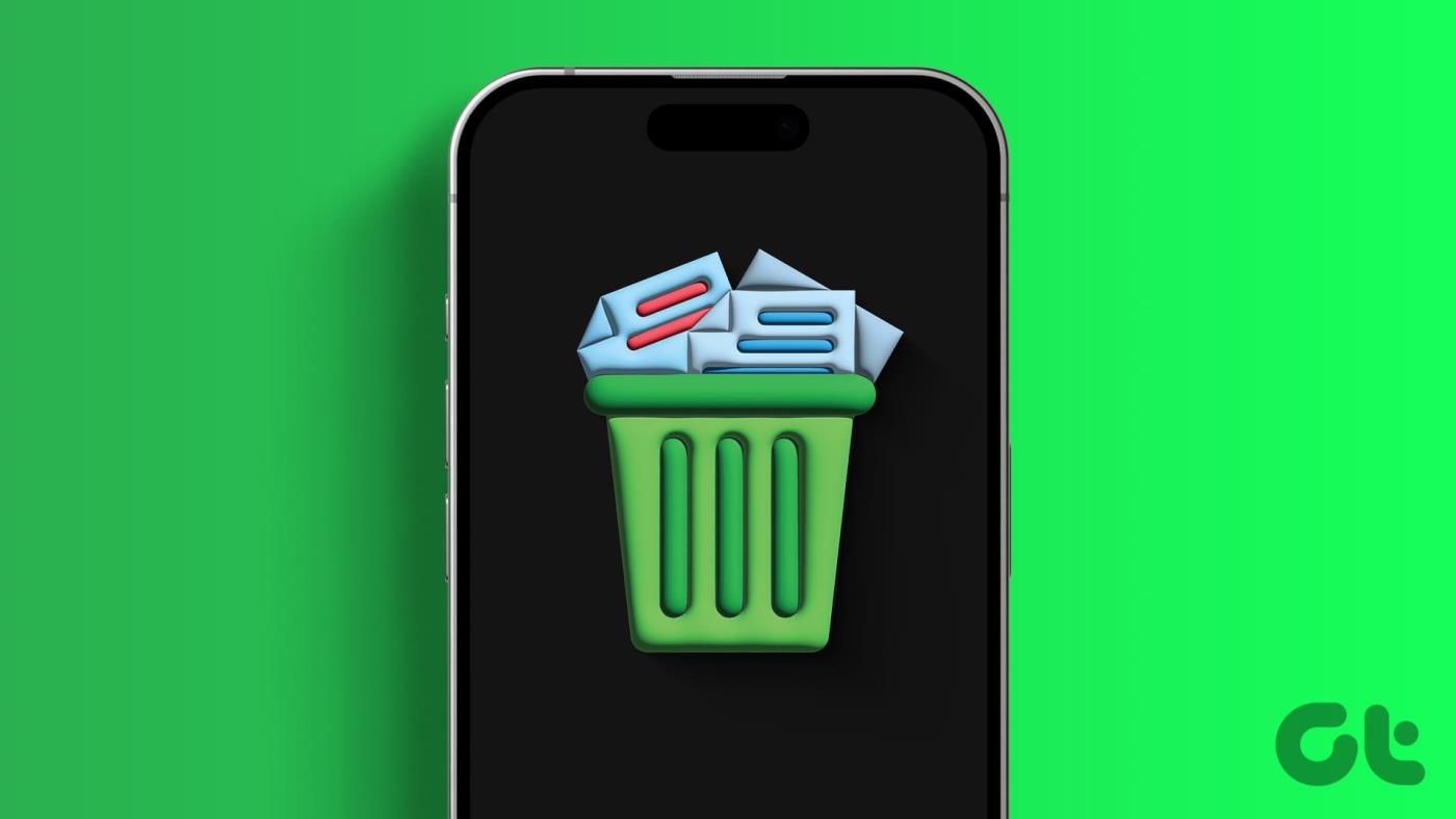 iPhoneでゴミ箱を見つけて空にする6つの方法