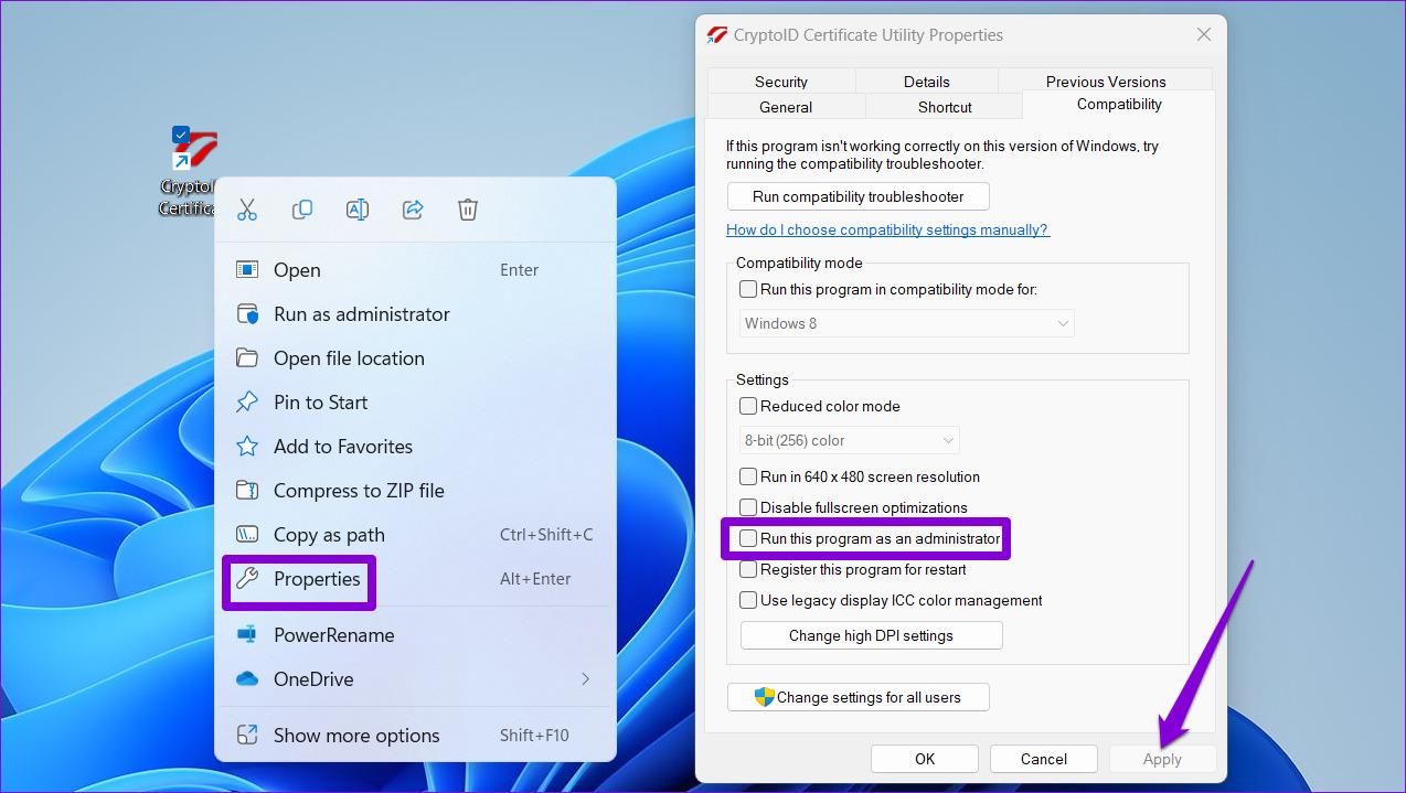 Las 6 formas principales de solucionar el error de que esta aplicación no se puede ejecutar en su PC en Windows 11