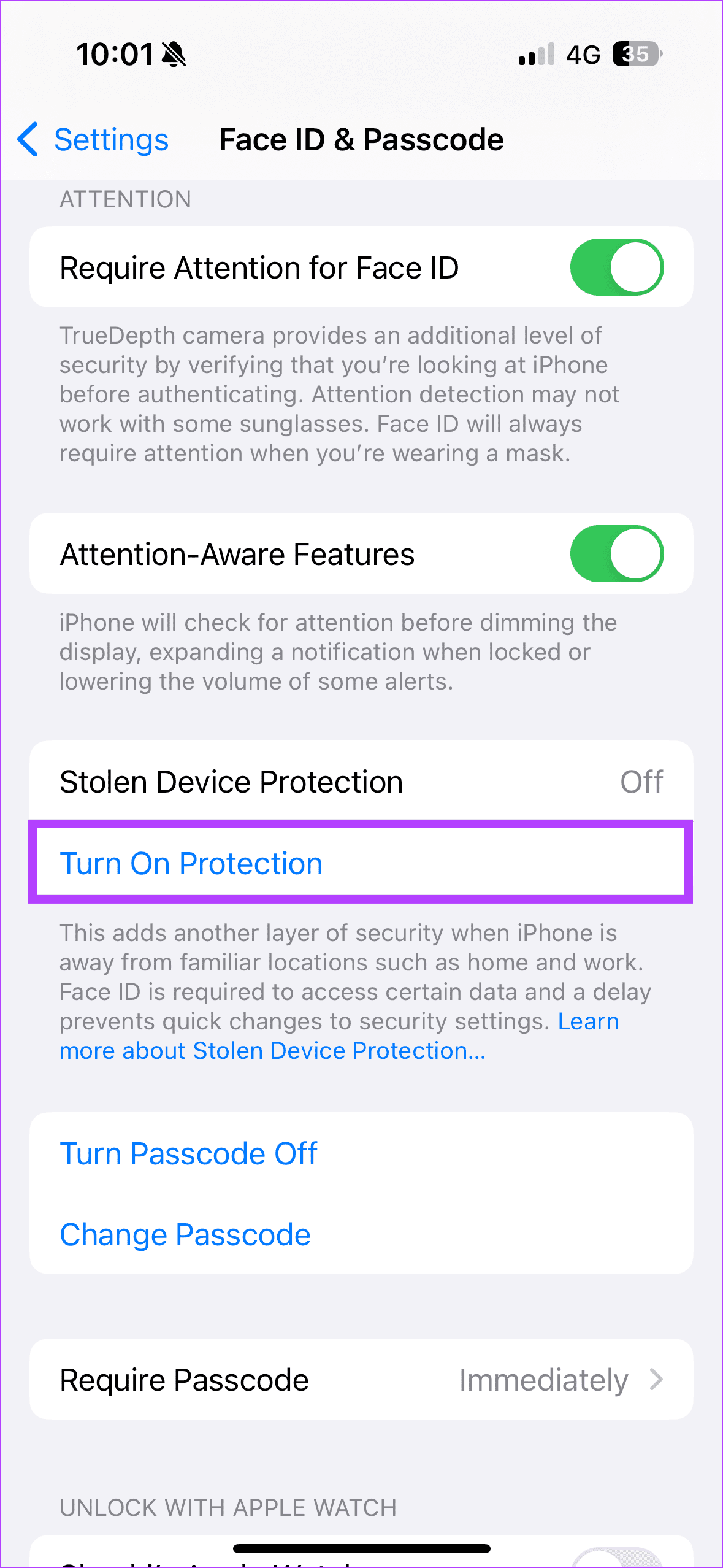 كيفية تمكين واستخدام حماية الجهاز المسروق على iPhone