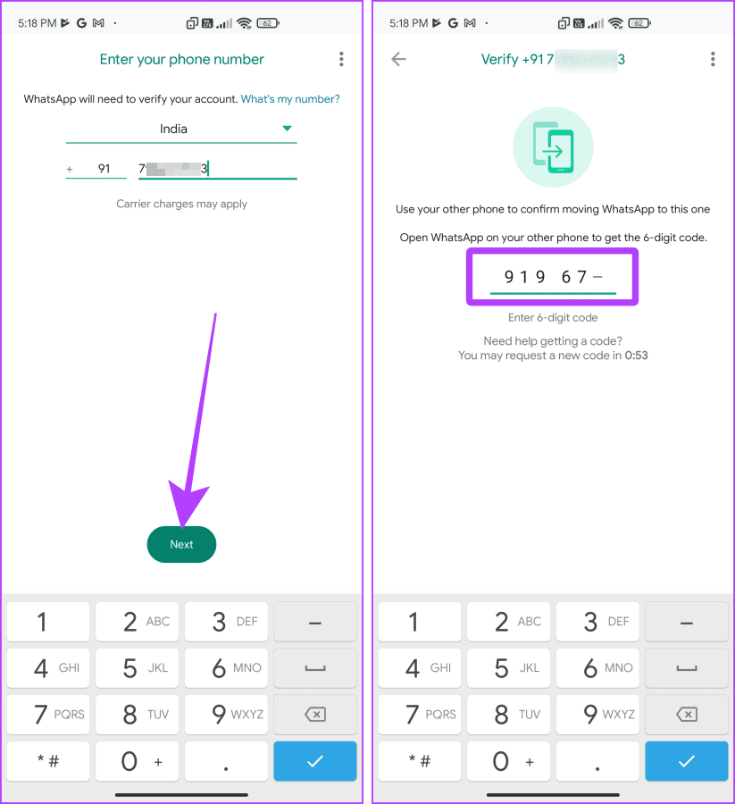 كيفية نقل رسائل WhatsApp إلى هاتف جديد بدون نسخة احتياطية