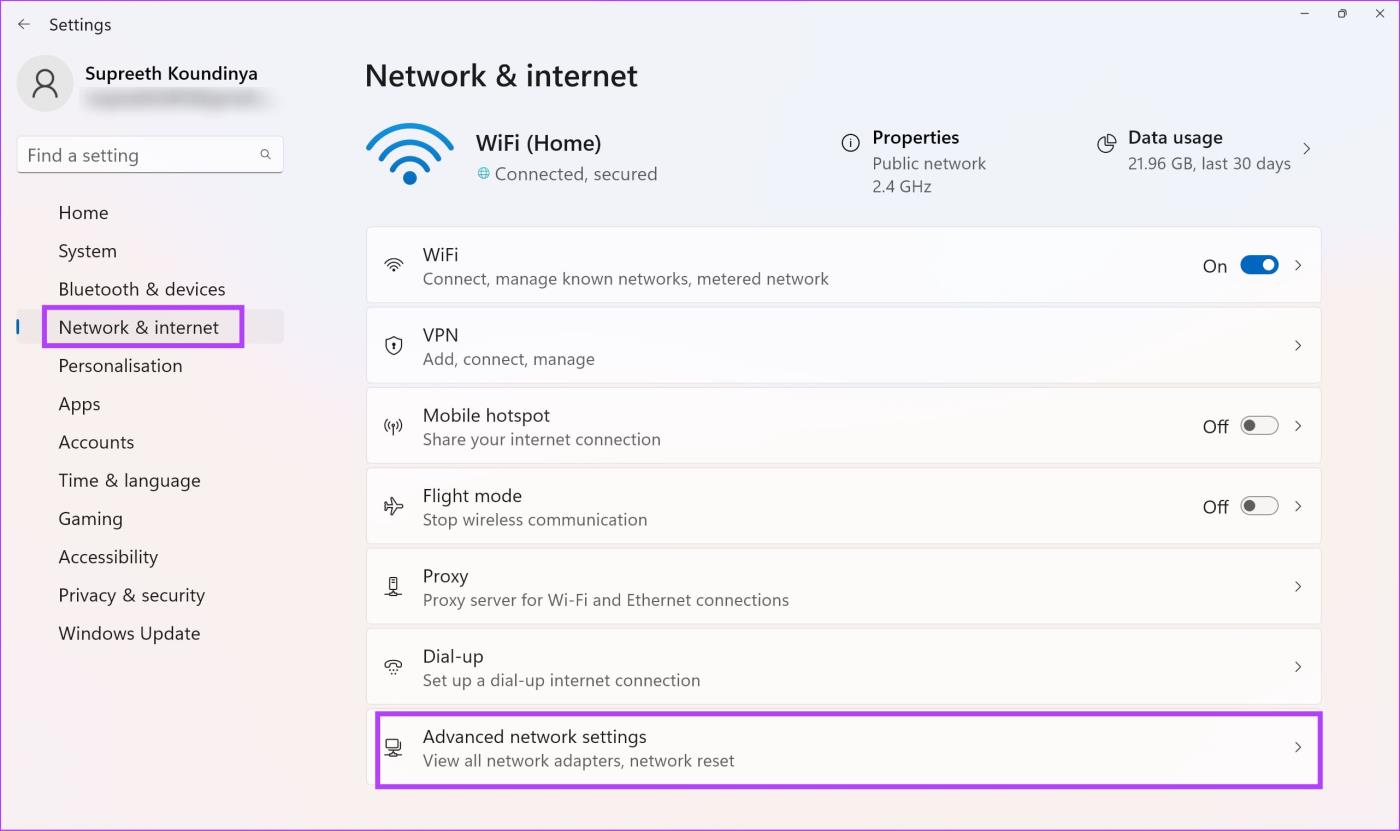 7 วิธีในการแก้ไขปัญหาไดรเวอร์อะแดปเตอร์ Intel Wi-Fi 6 AX201 หรือฮาร์ดแวร์