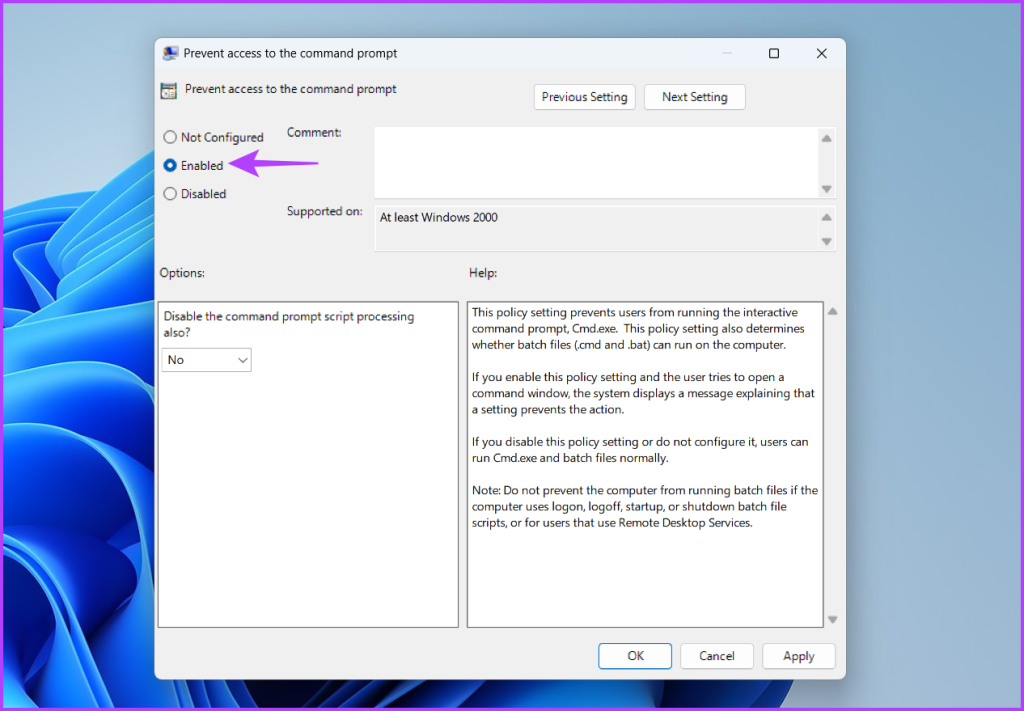Windows 11 でコマンド プロンプトと Windows PowerShell を無効にする 2 つの最良の方法