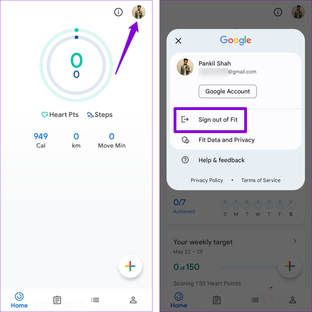 Las 7 formas principales de arreglar la aplicación Google Fit que no sigue los pasos en Android