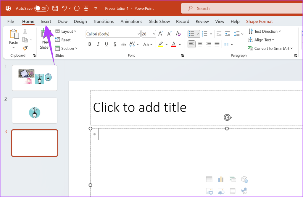 4 façons de recadrer une image en cercle dans PowerPoint