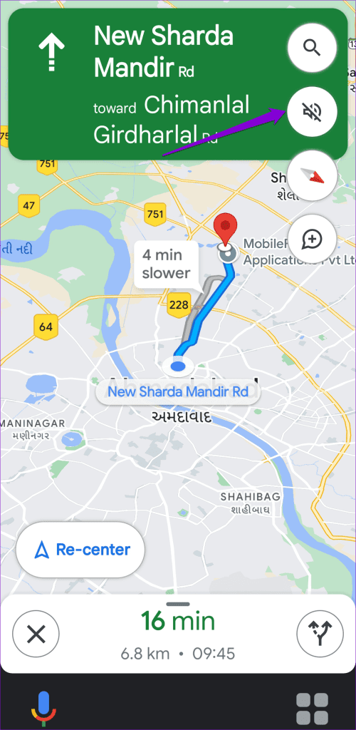 Comment désactiver la navigation vocale dans Google Maps pour Android et iPhone