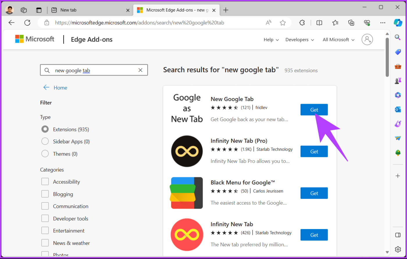 如何讓 Google 成為 Microsoft Edge 上的預設搜尋引擎