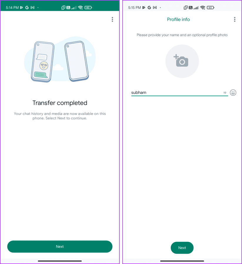 Comment transférer des messages WhatsApp vers un nouveau téléphone sans sauvegarde