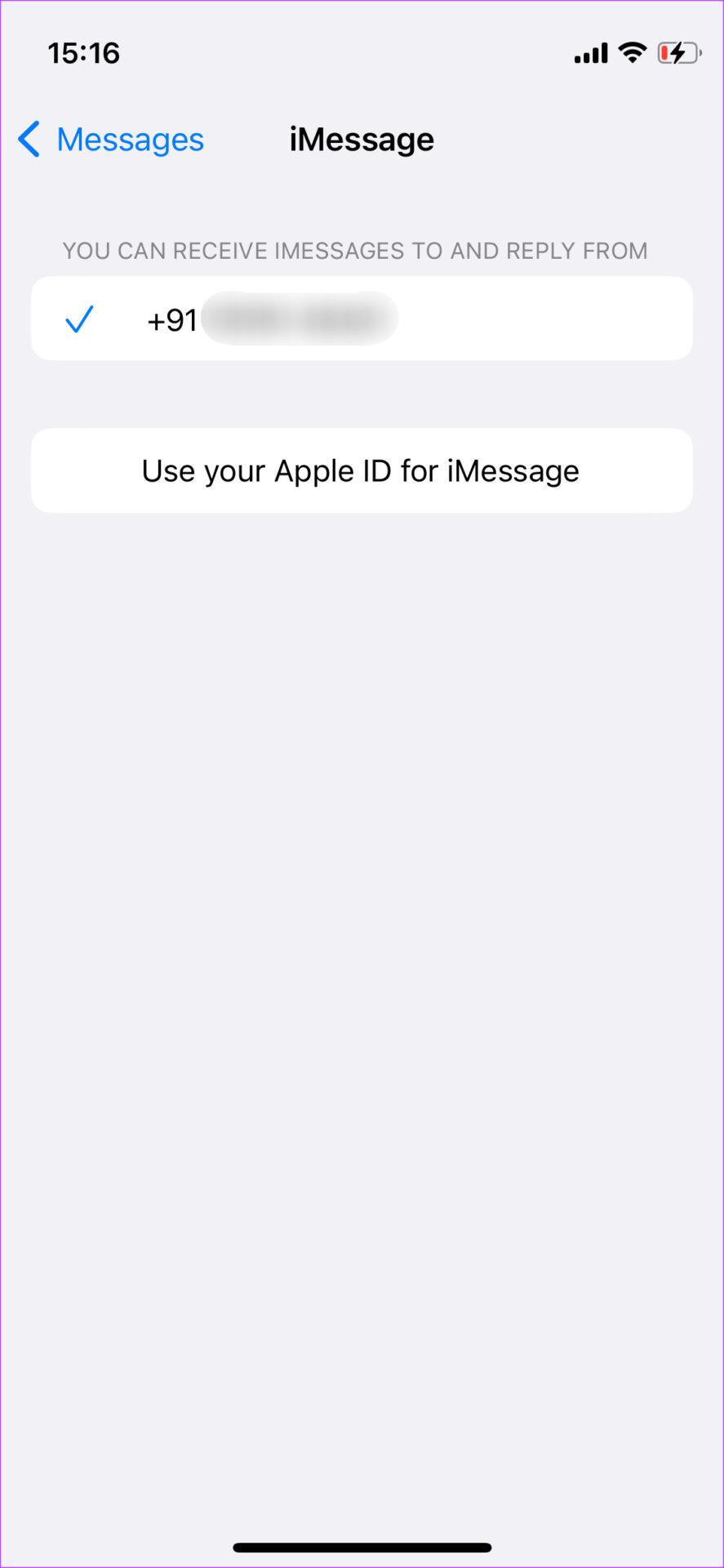 Come risolvere l'errore di mancata corrispondenza degli account iCloud e iMessage su iPhone